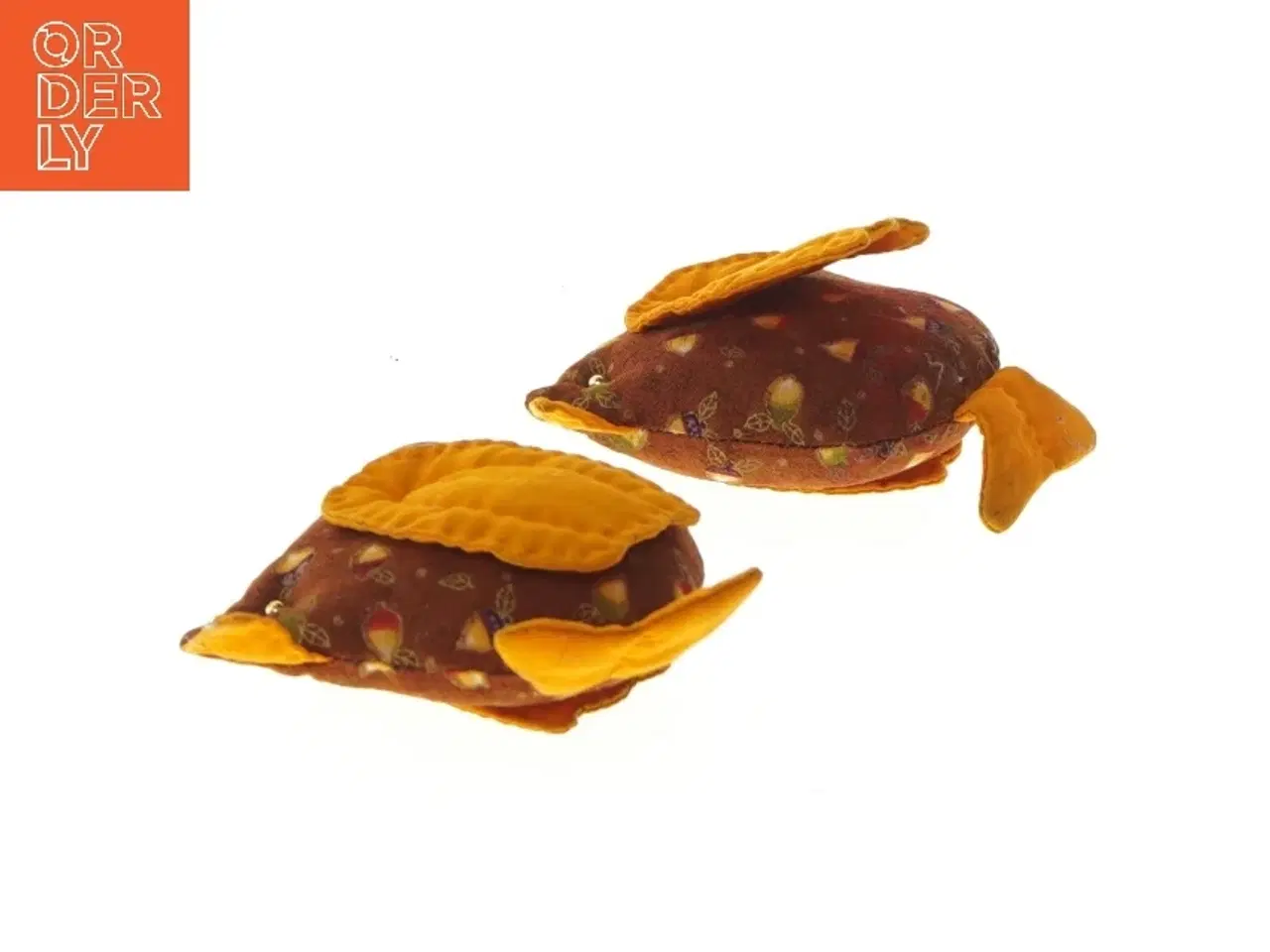 Billede 3 - Stof fugle dekoration (str. 12x8 cm)