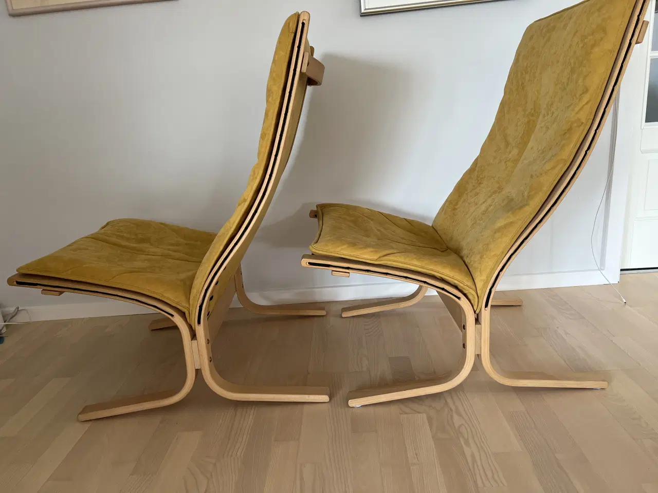 Billede 2 - Siesta stole med gylden  alantara