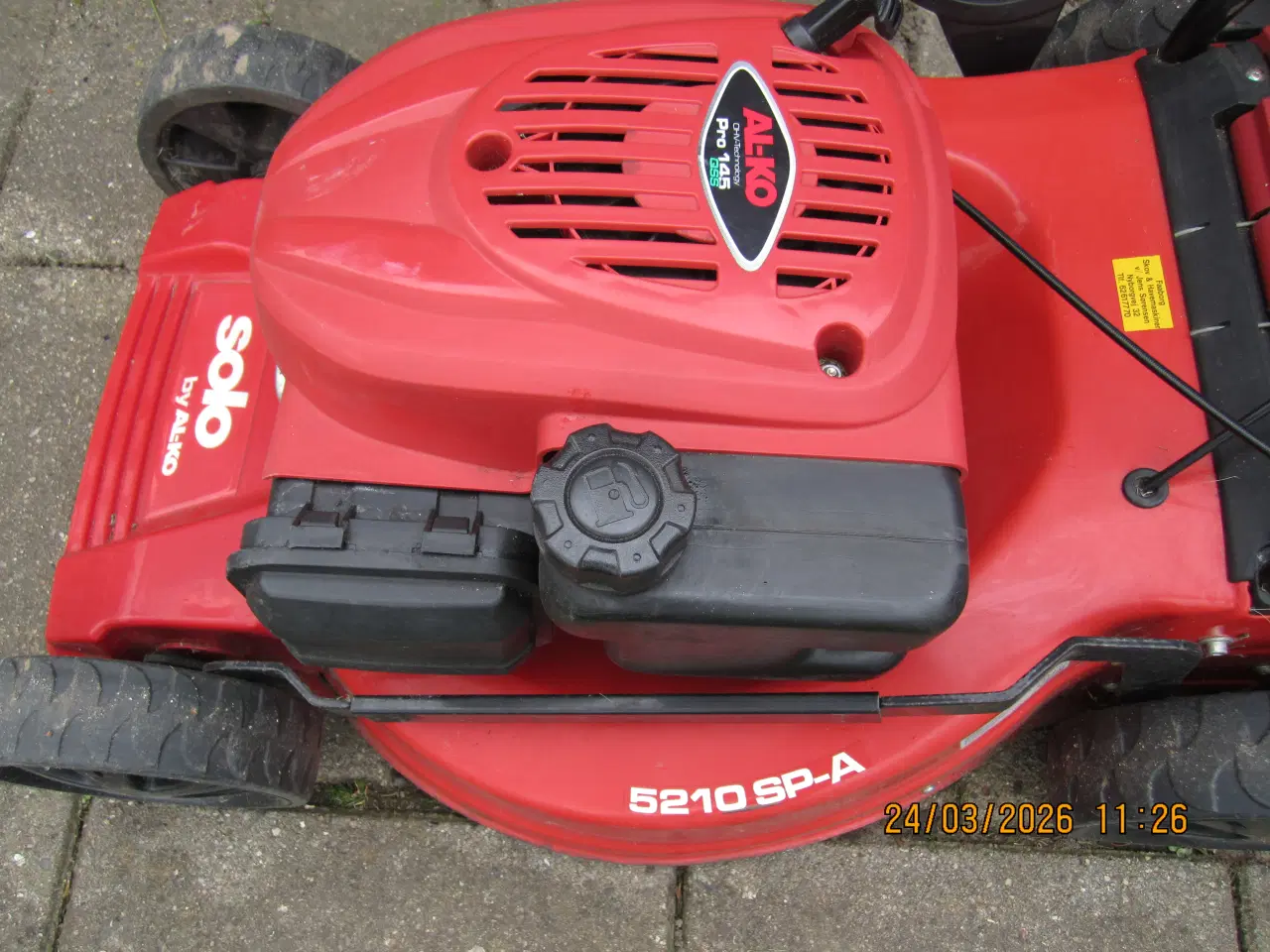 Billede 2 - Al-Co græsslåmaskine -plæneklipper