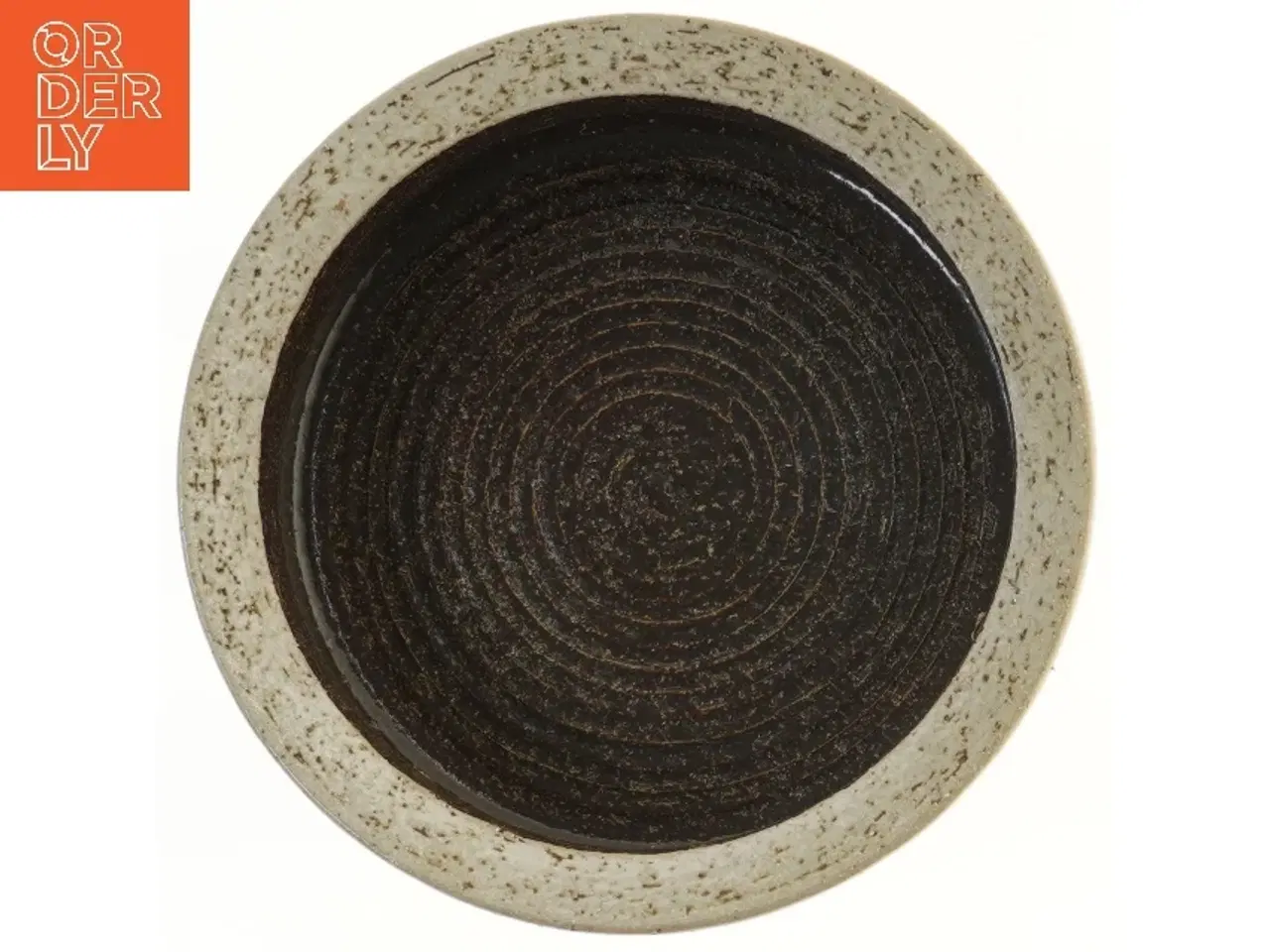 Billede 3 - Dekorativ keramisk skål fra Søholm Stentøj (str. Ø 30 cm)