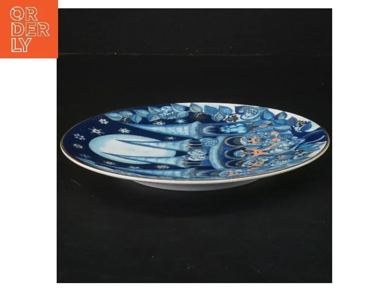 Billede 2 - Dekorationsplatte julemotiv, 2003 fra Bing Og Grøndal (str. Ø 19,5 cm)