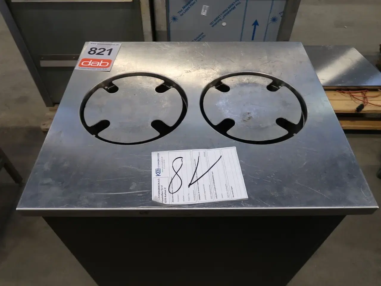 Billede 4 - Tallerken dispenservogn stål