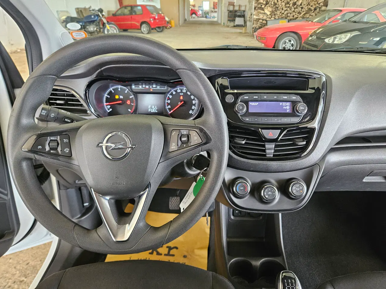 Billede 8 - Rigtig fin 2015 Opel Karl 1,0 Enjoy 75 hk nysynet 