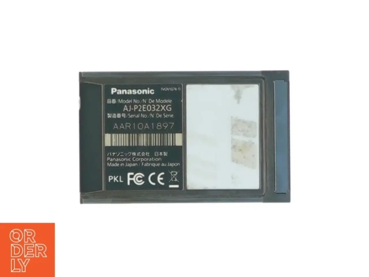 Billede 2 - Panasonic P2 kort E serie 32 gigabyte fra Panasonic (str. 9 x 5 cm )