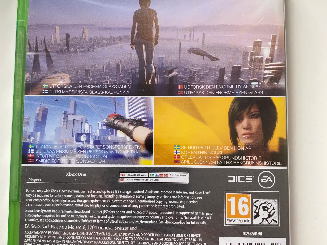 Billede 2 - Mirror's Edge Catalyst til Xbox One