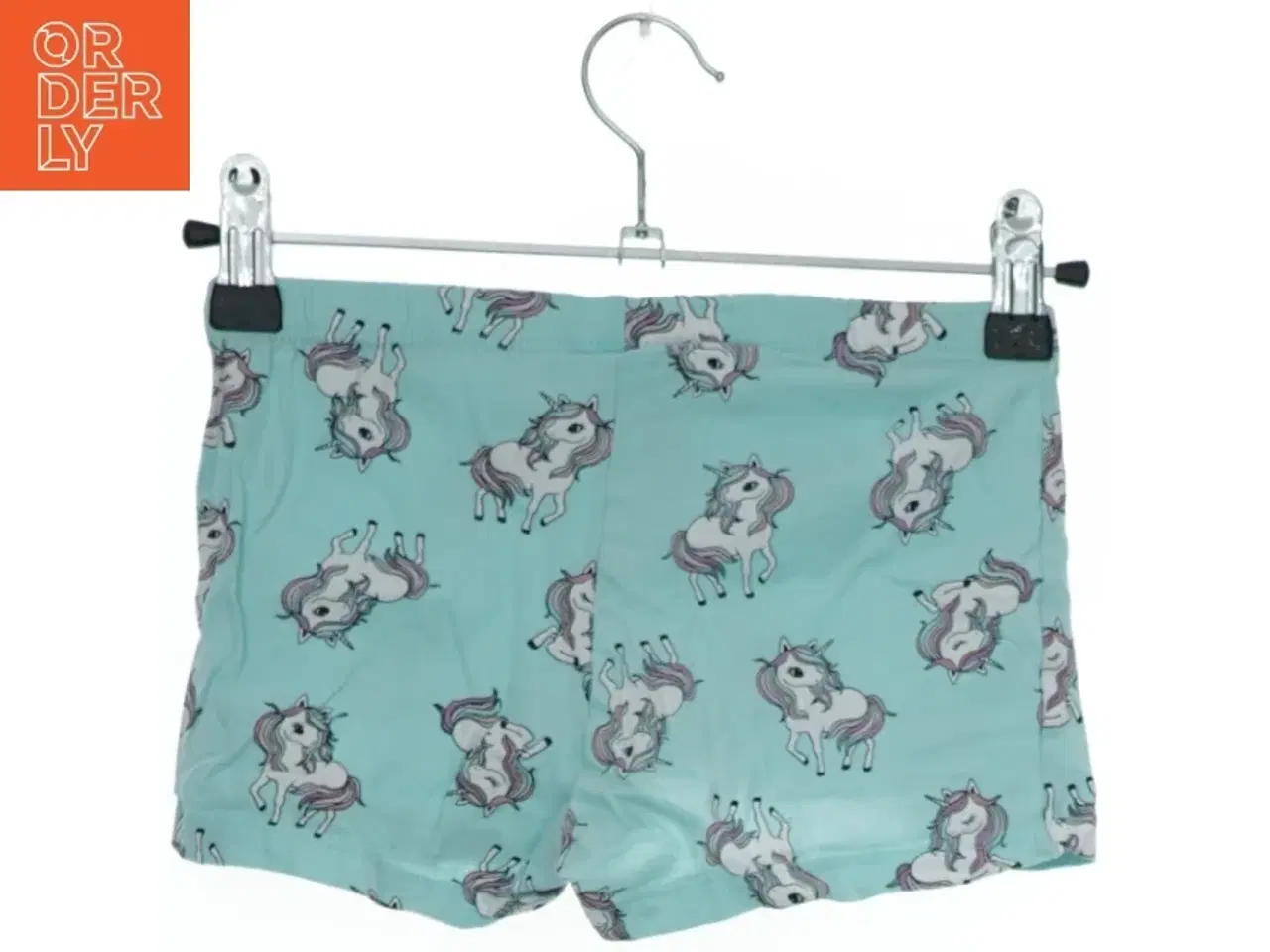 Billede 2 - Børne shorts med enhjørning print fra H&M (str. 116)