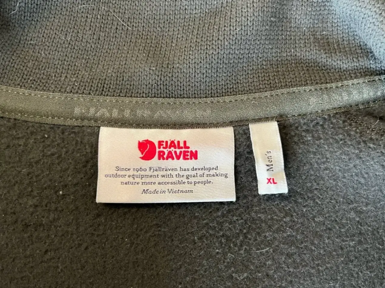 Billede 6 - Fjällräven Övik Fleece Zip Sweater M, str. XL