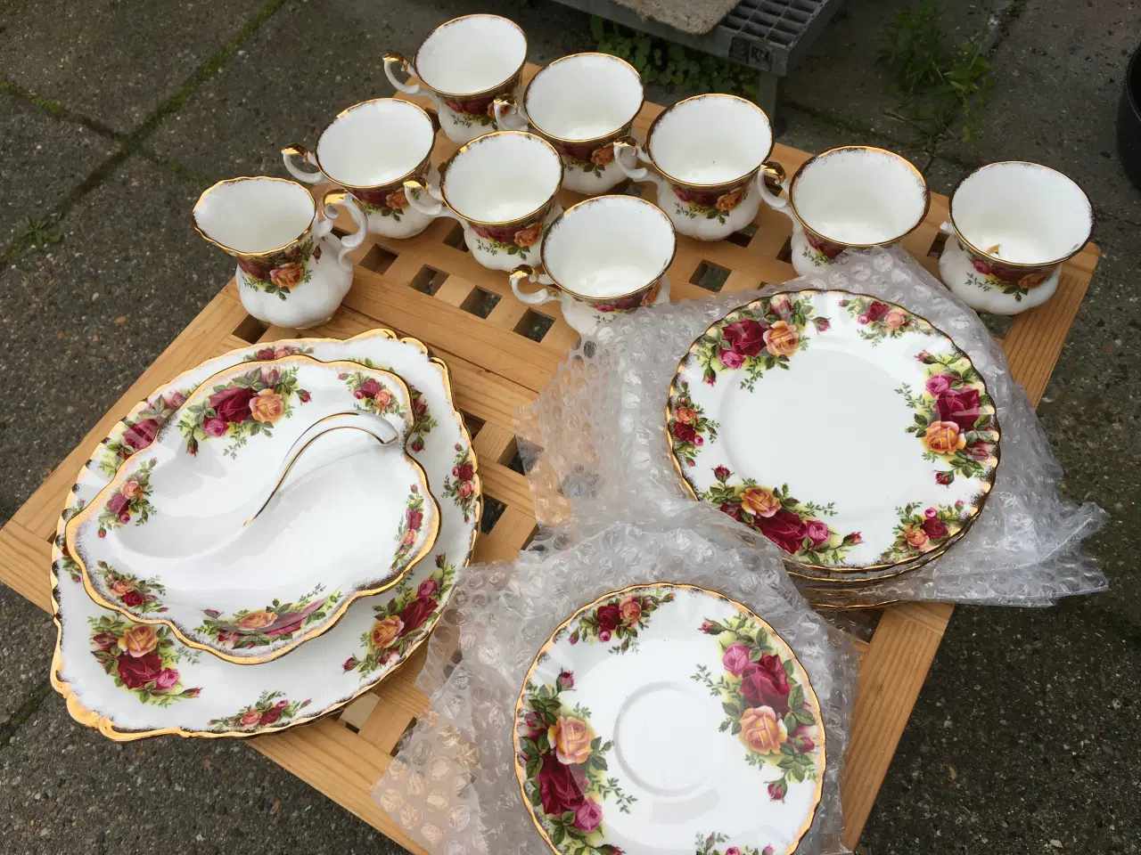Billede 2 - Old Country Roses kaffestel