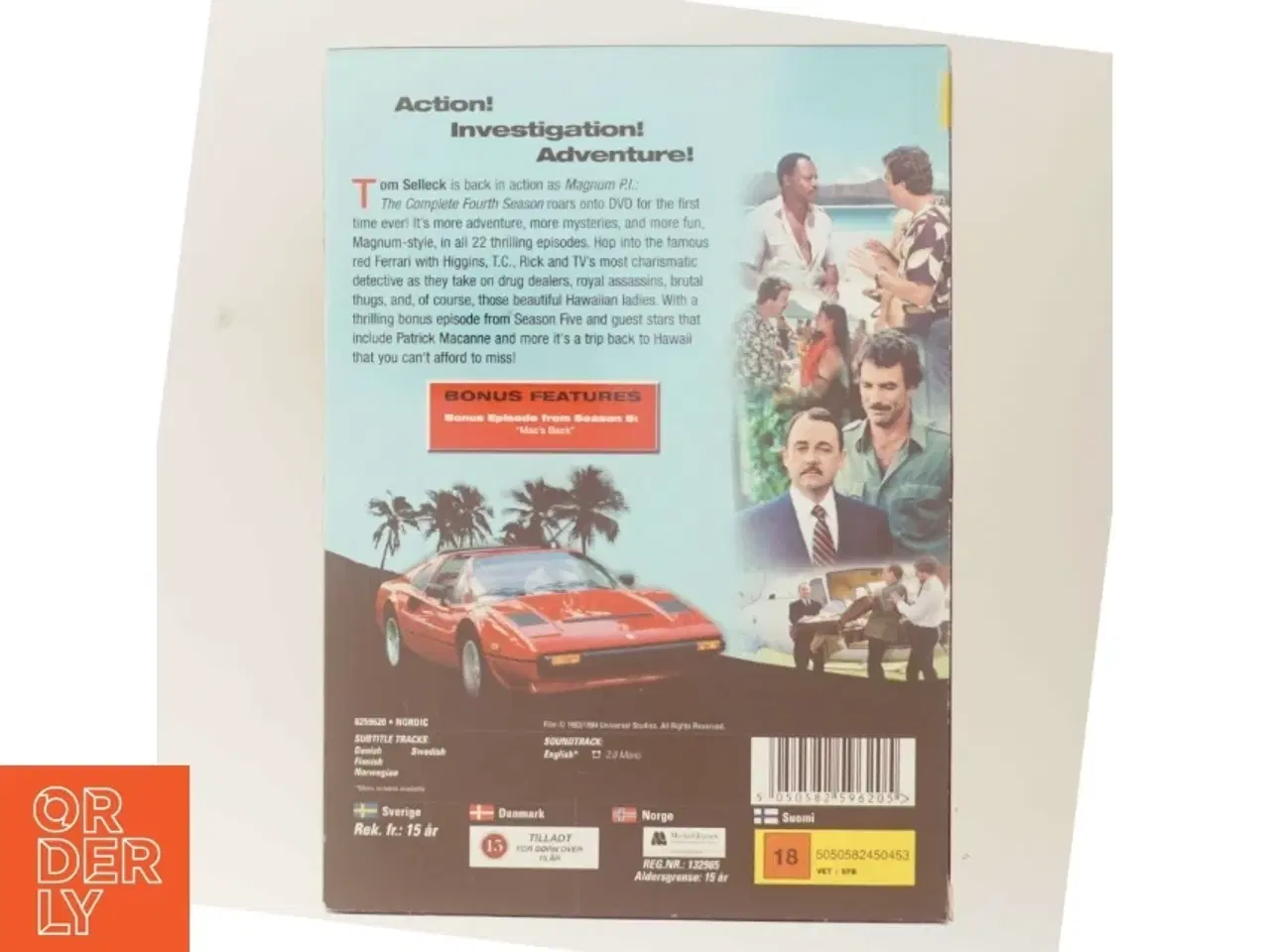 Billede 3 - Magnum P.I. Den Komplette Fjerde Sæson DVD fra Universal