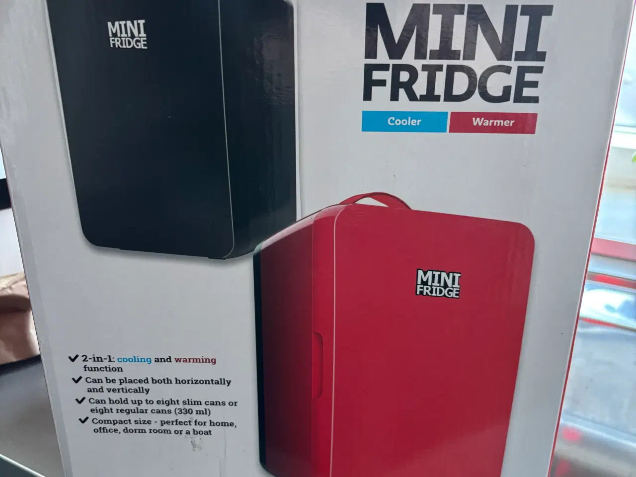 Billede 1 - Mini køleskab i sort 