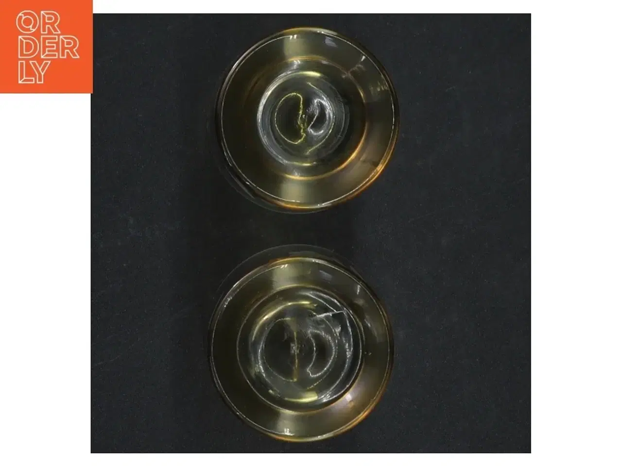 Billede 4 - Holmegaard Bygholm farvede glad (str. 9 x 5 cm)