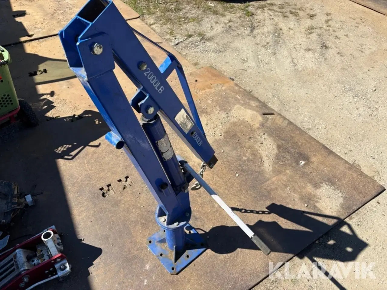 Billede 1 - Manuel hydraulisk svingkran