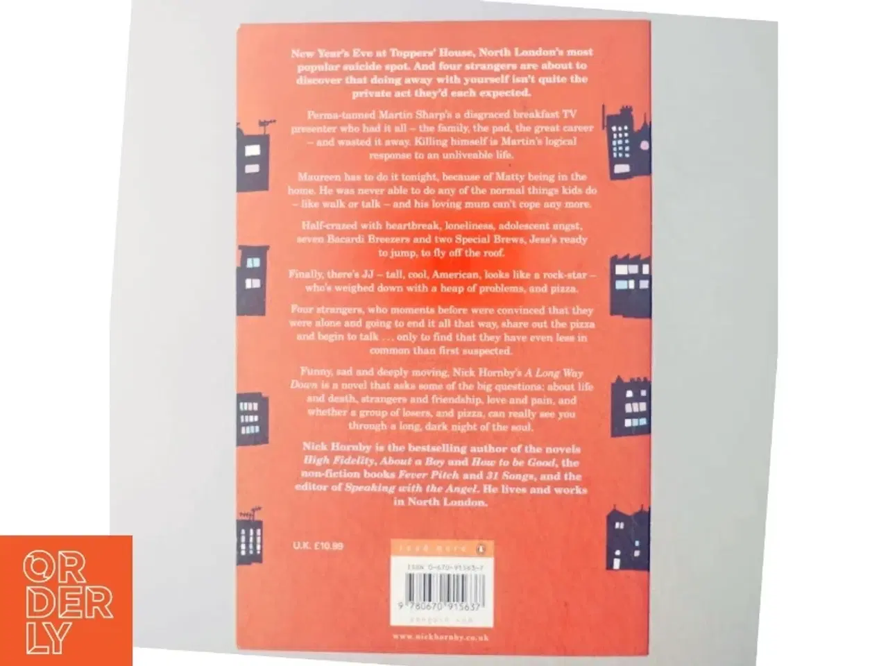Billede 3 - A long way down af Nick Hornby (Bog)