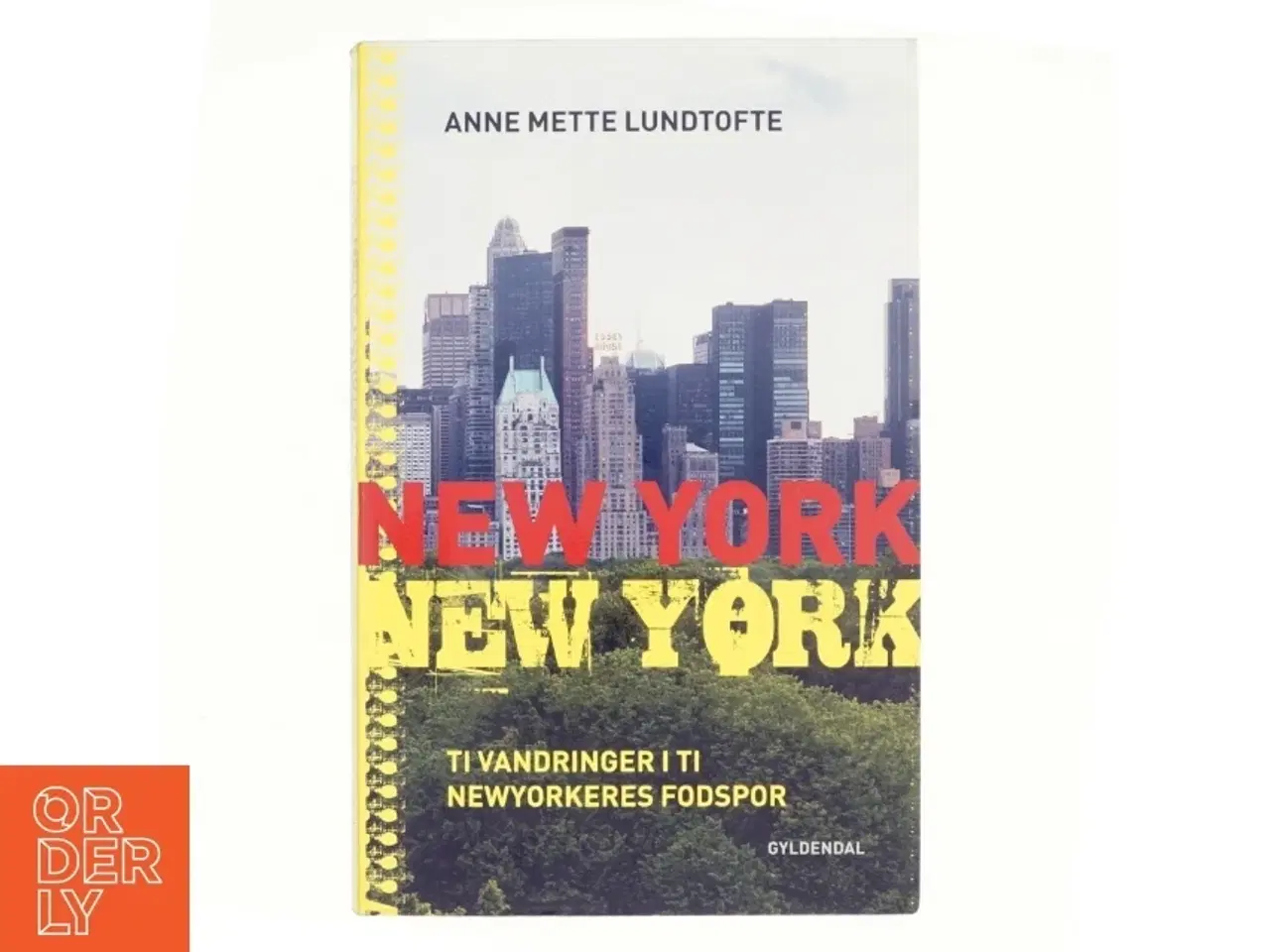 Billede 1 - New York, New York : ti vandringer i newyorkernes fodspor af Anne Mette Lundtofte (Bog)