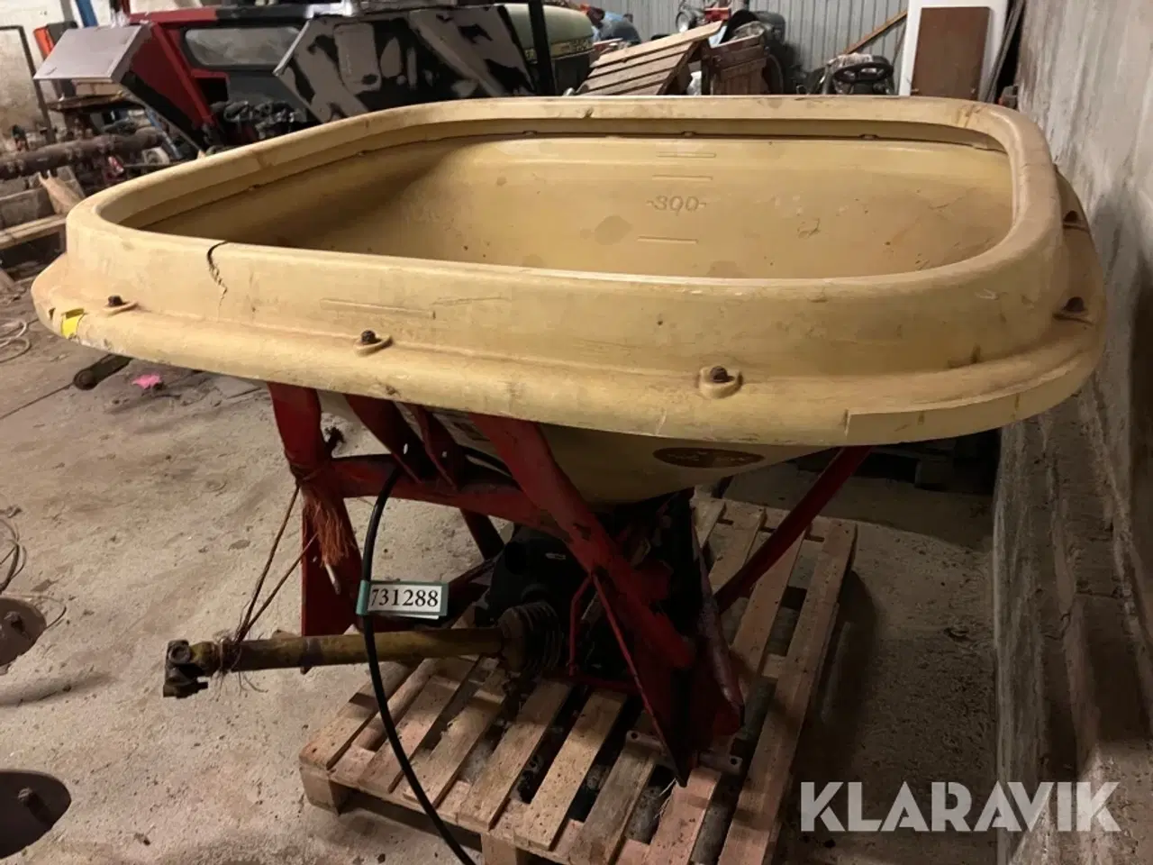 Billede 2 - Gødningsspreder/saltspreder Vicon