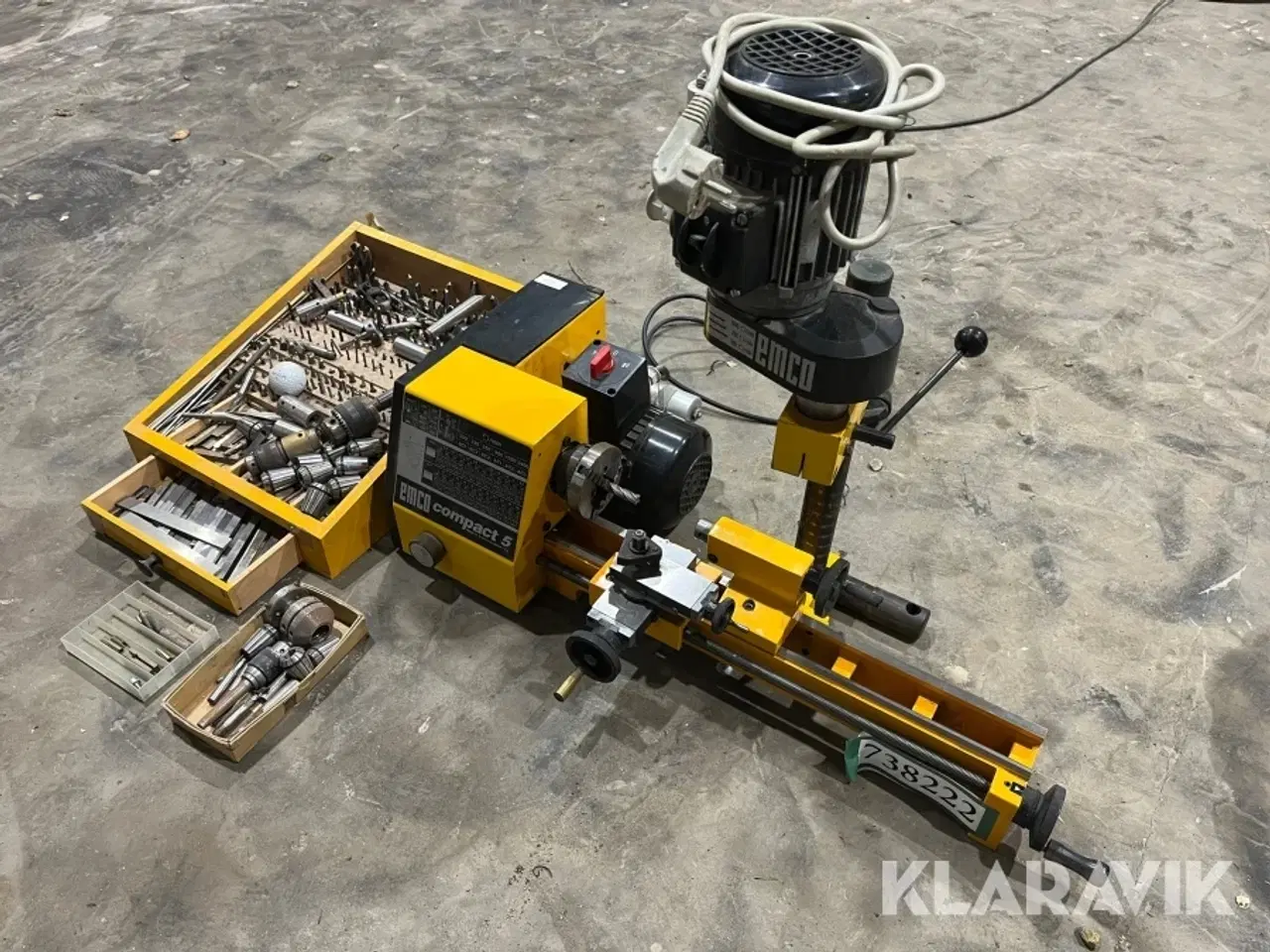 Billede 3 - Drejebænk Emco Compact 5