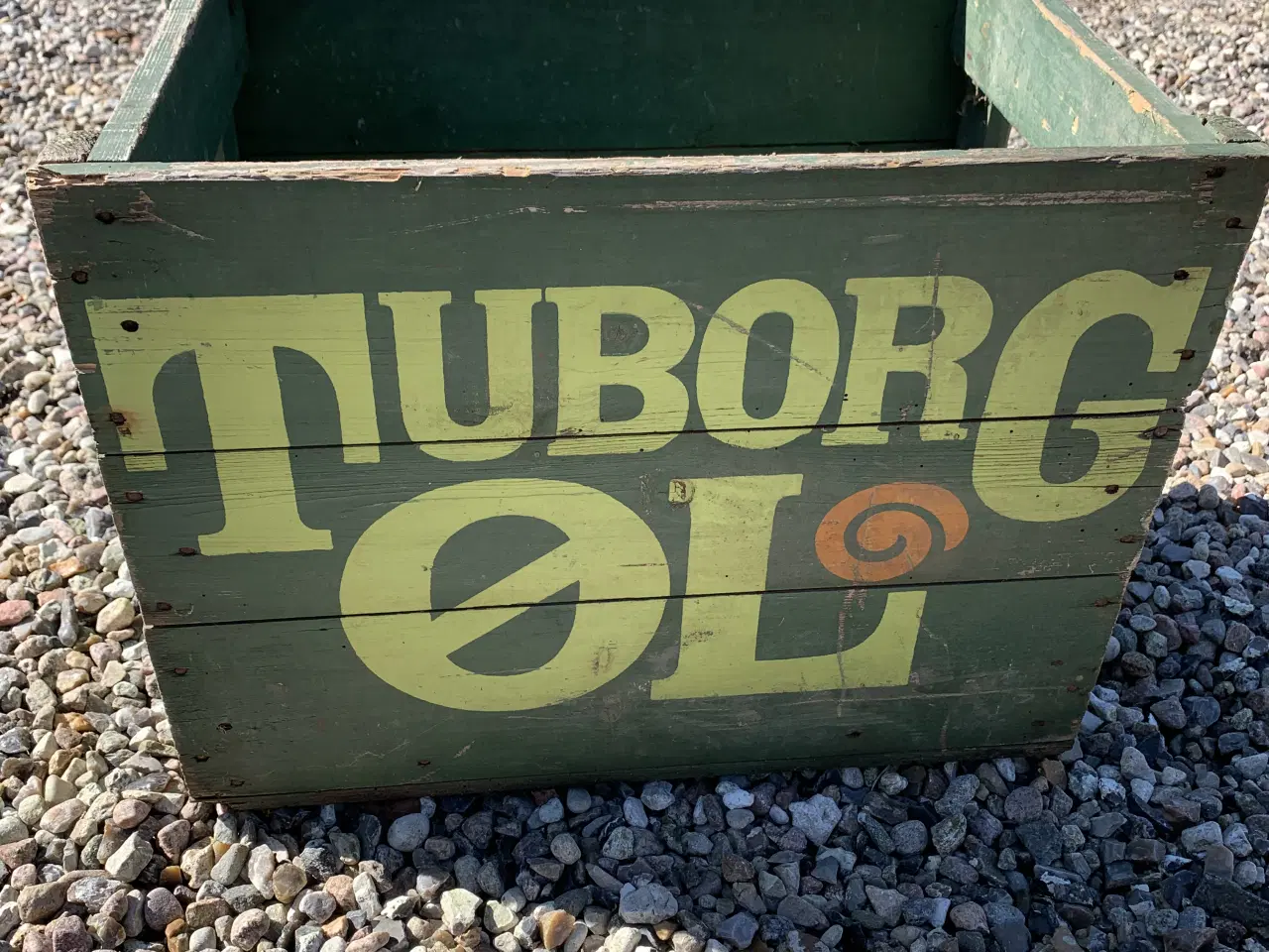 Billede 1 - Tuborg ølkasse i træ