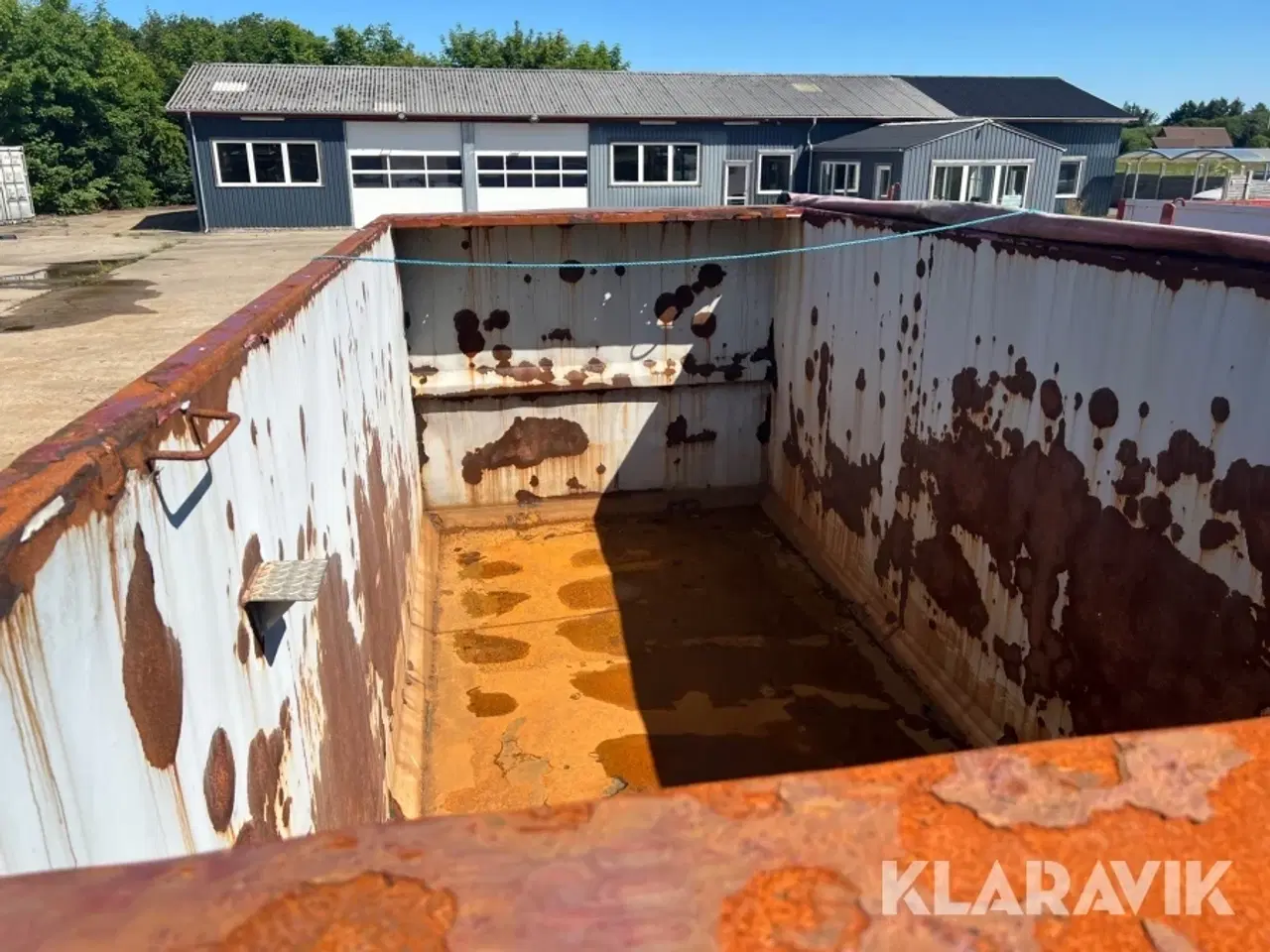 Billede 10 - Korn container med rullepressenning