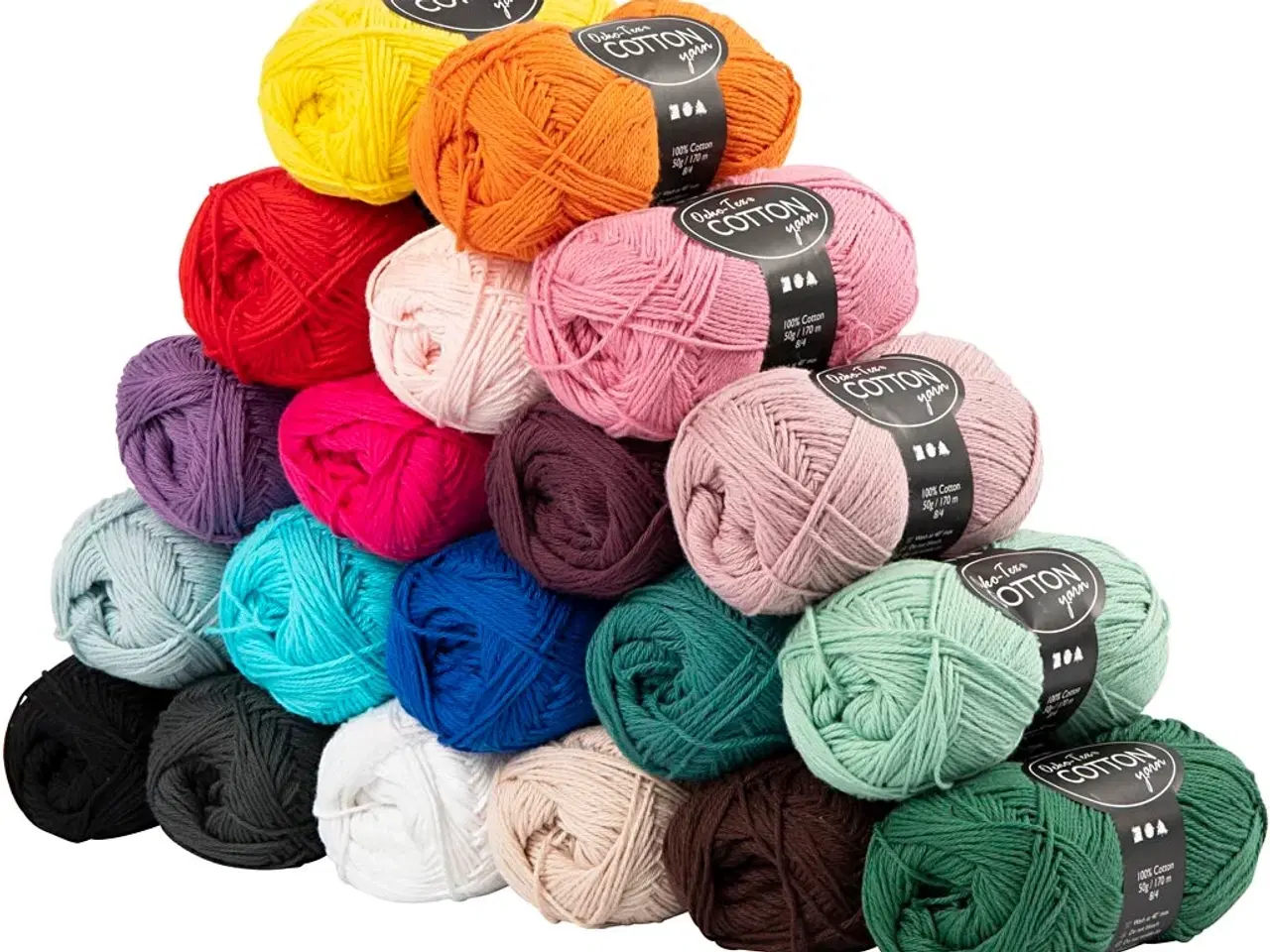 Billede 1 - Bomuldsgarn 8/4 - 20 nøgler, 100% kvalitet