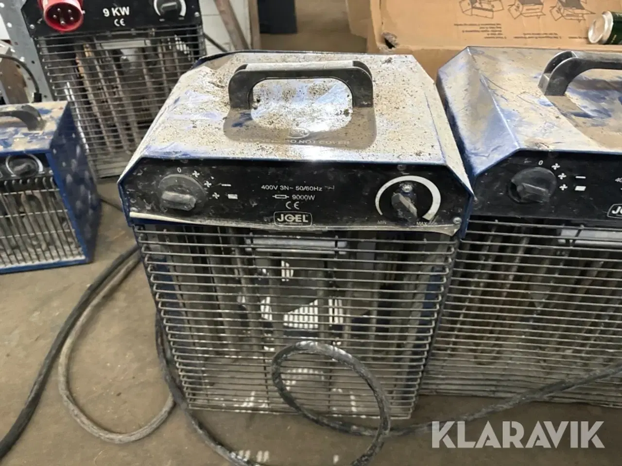 Billede 2 - Varmeblæser Joel Ifh01-90/M 3styk