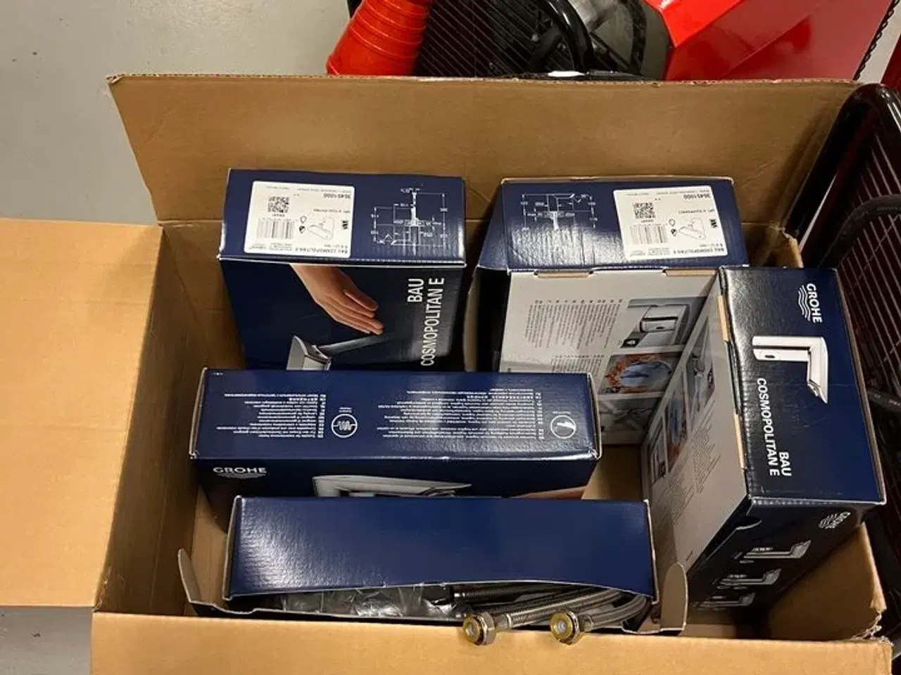 Billede 2 - 5 stk. Håndvaskarmatur  GROHE BAU COSMOPOLITAN E 6 V