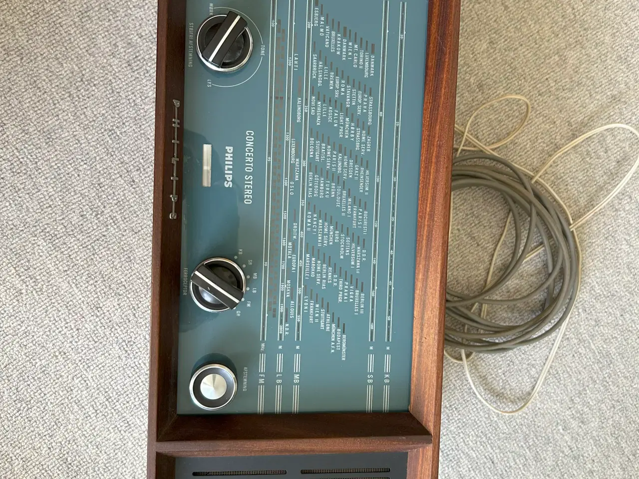 Billede 2 - Philips radio Concerto fra sidst i 1950erne