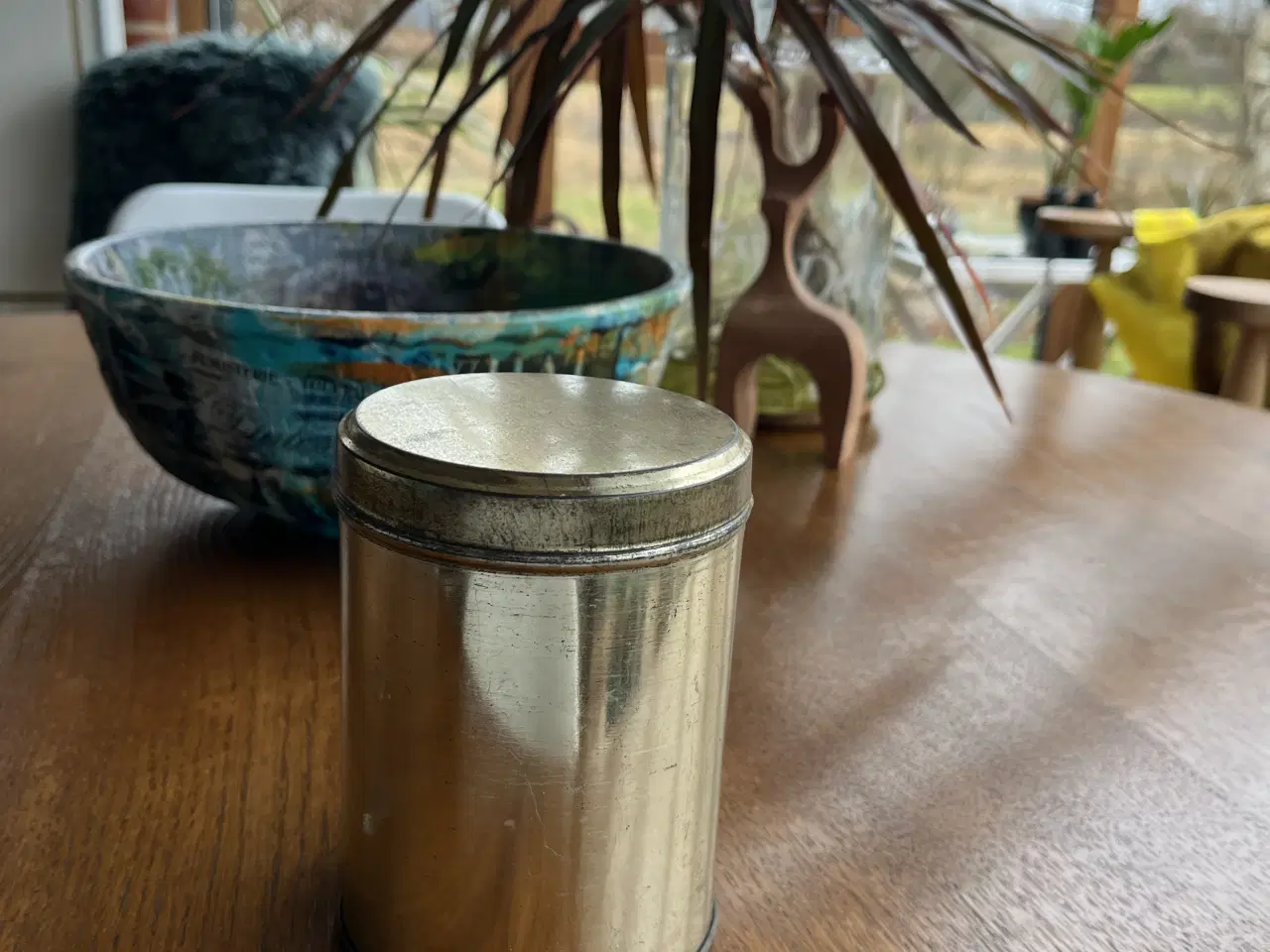 Billede 1 - Retro metal dåse