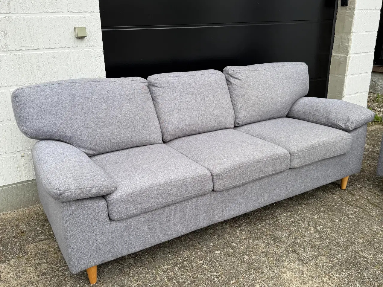 Billede 10 - Sofa sæt 2 + 3 GEDVED i grå, som nyt!