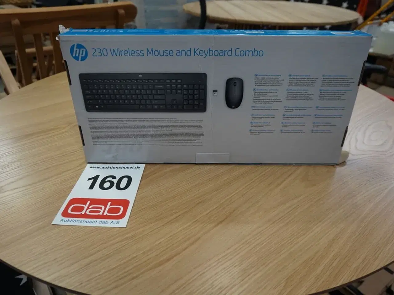 Billede 3 - Trådløst tastatur HP 230 Wireless Keyboard, Black