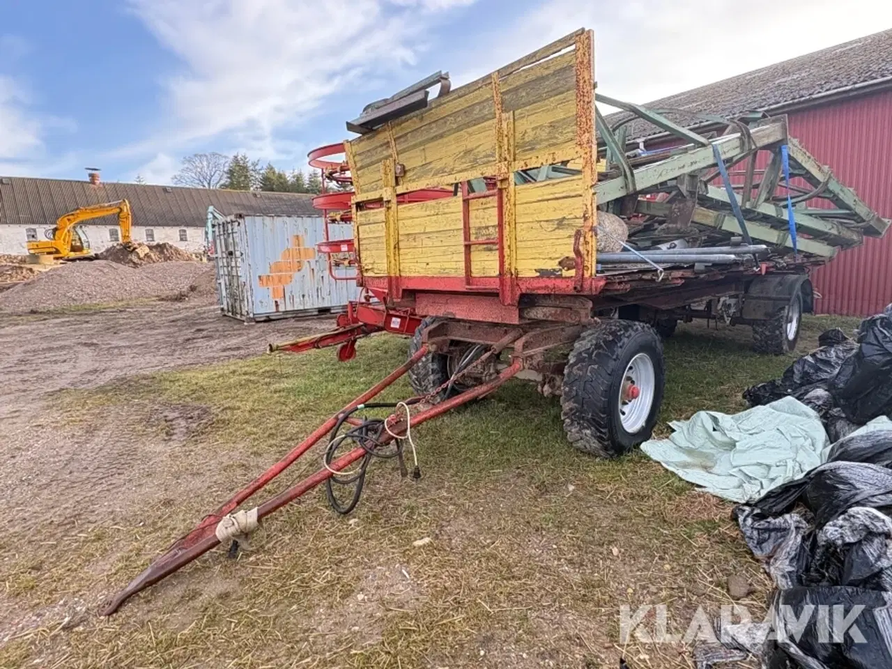 Billede 1 - Halmvogn