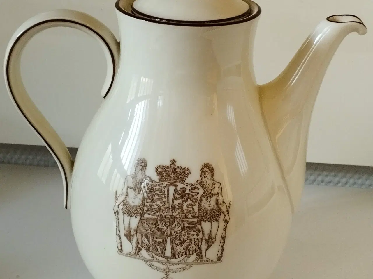 Billede 2 - Sjælden. Antik, 1915 Bing & Grøndahl  ,kaffekande 