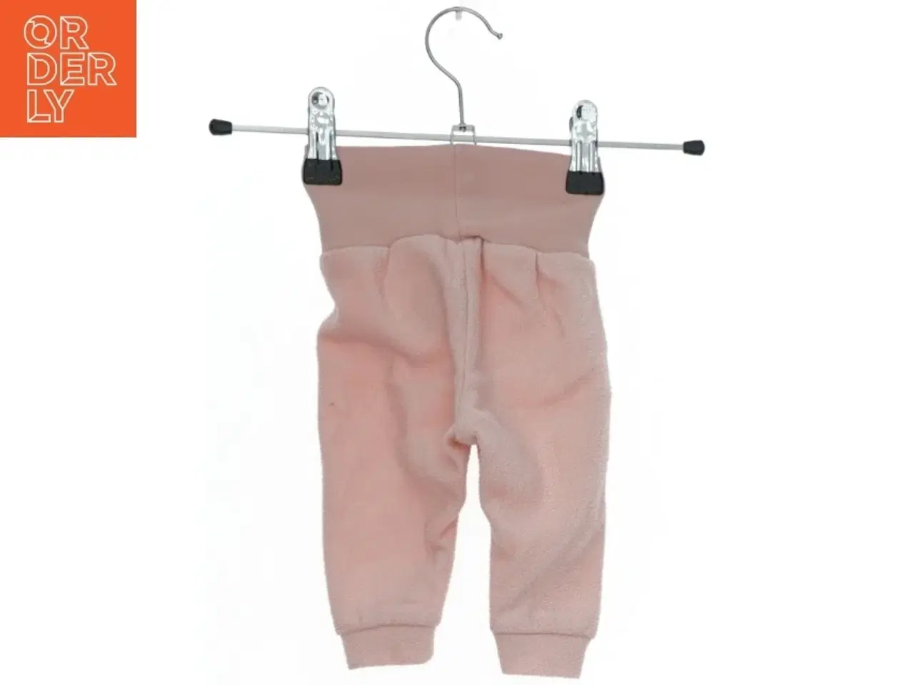 Billede 2 - Lyserøde bukser til baby fra H&M (str. 56)