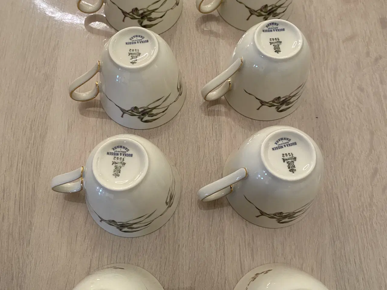 Billede 6 - Kaffestel H&G Heinrich Fajance 10 personer