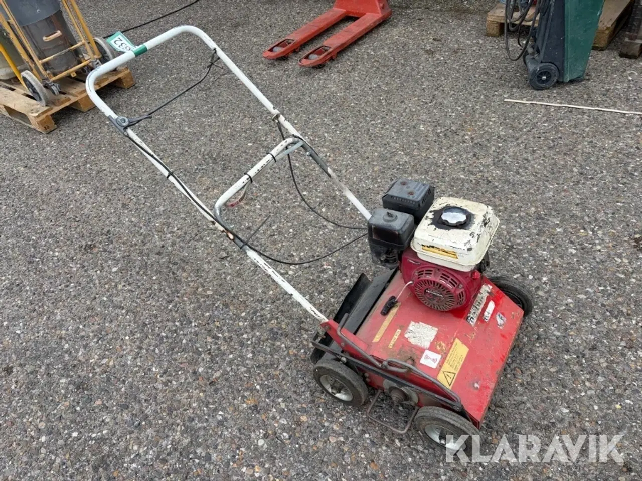 Billede 2 - Vertikalskærer / plænelufter Tilburg TV450 S