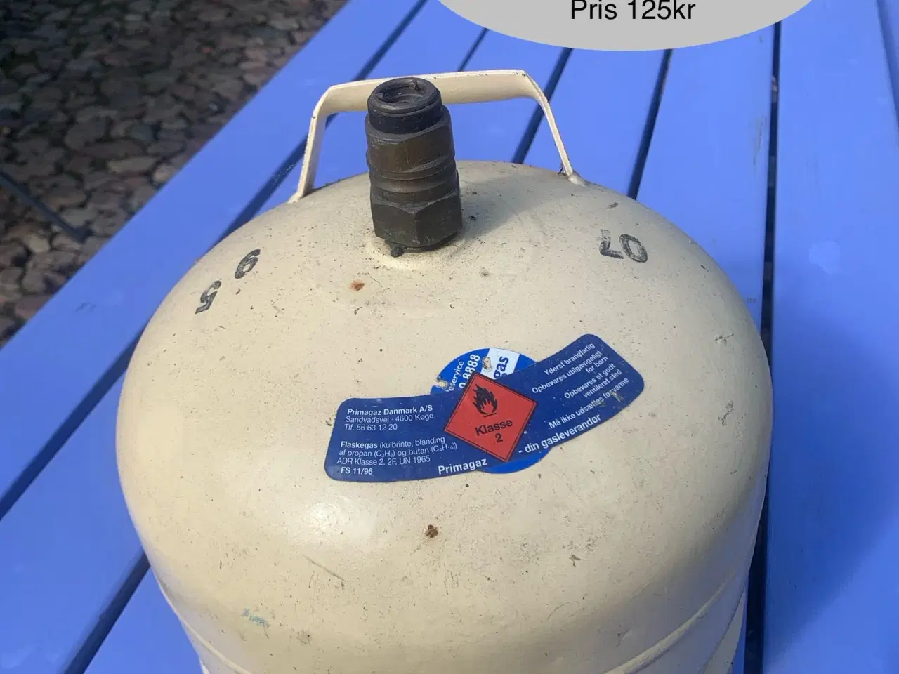 Billede 1 - 5 kg gas dunk tom