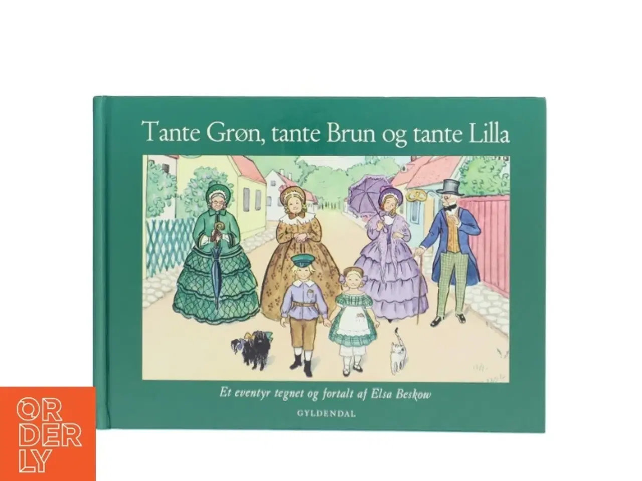 Billede 1 - Tante Grøn, tante Brun og tante Lilla af Elsa Beskow (Bog)