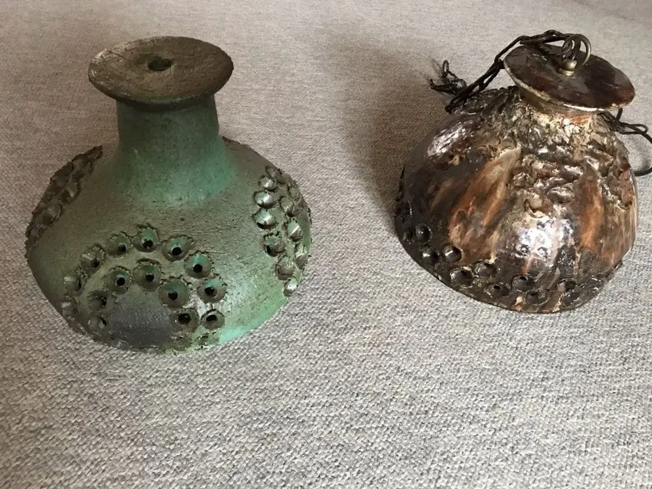 Billede 1 - Retro keramik lamper