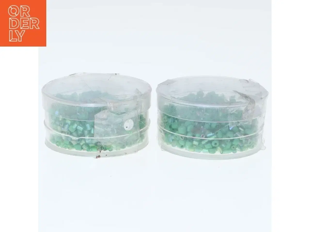 Billede 10 - Perler og rhinsten sæt, fx til dansedragt