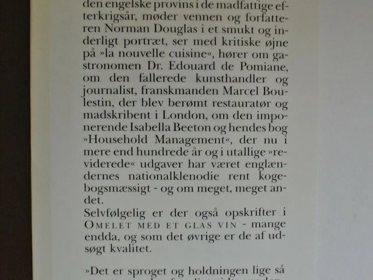 Billede 4 - omelet med et glas vin, af elizabeth david, emne: 