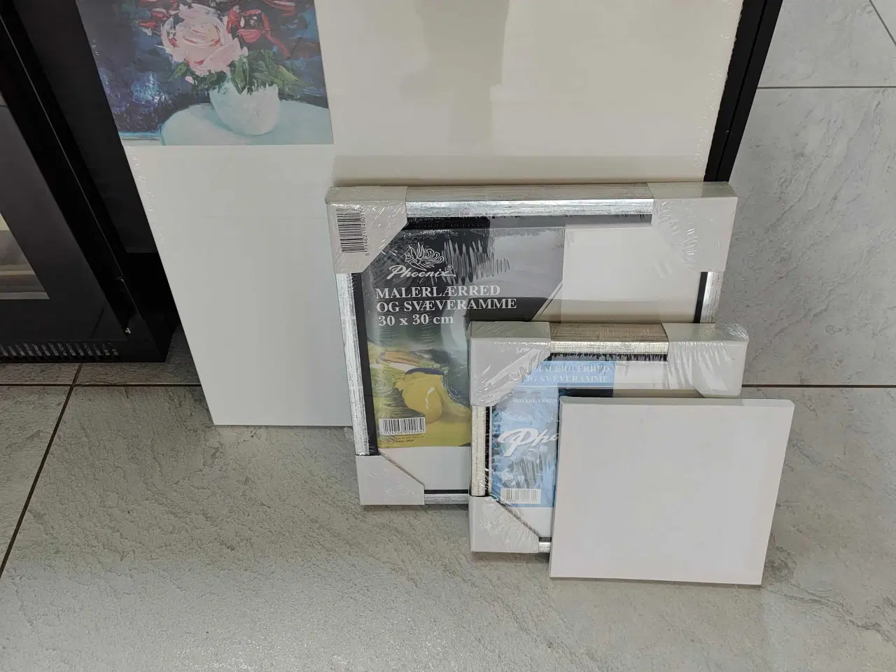 Billede 1 - Lærreder har 4 stk 