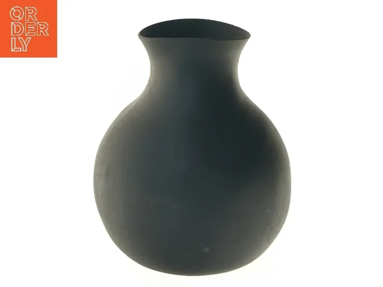 Billede 1 - Gulvvase i sort fra Menu (str. Ø 10 cm længde 19,5 cm)