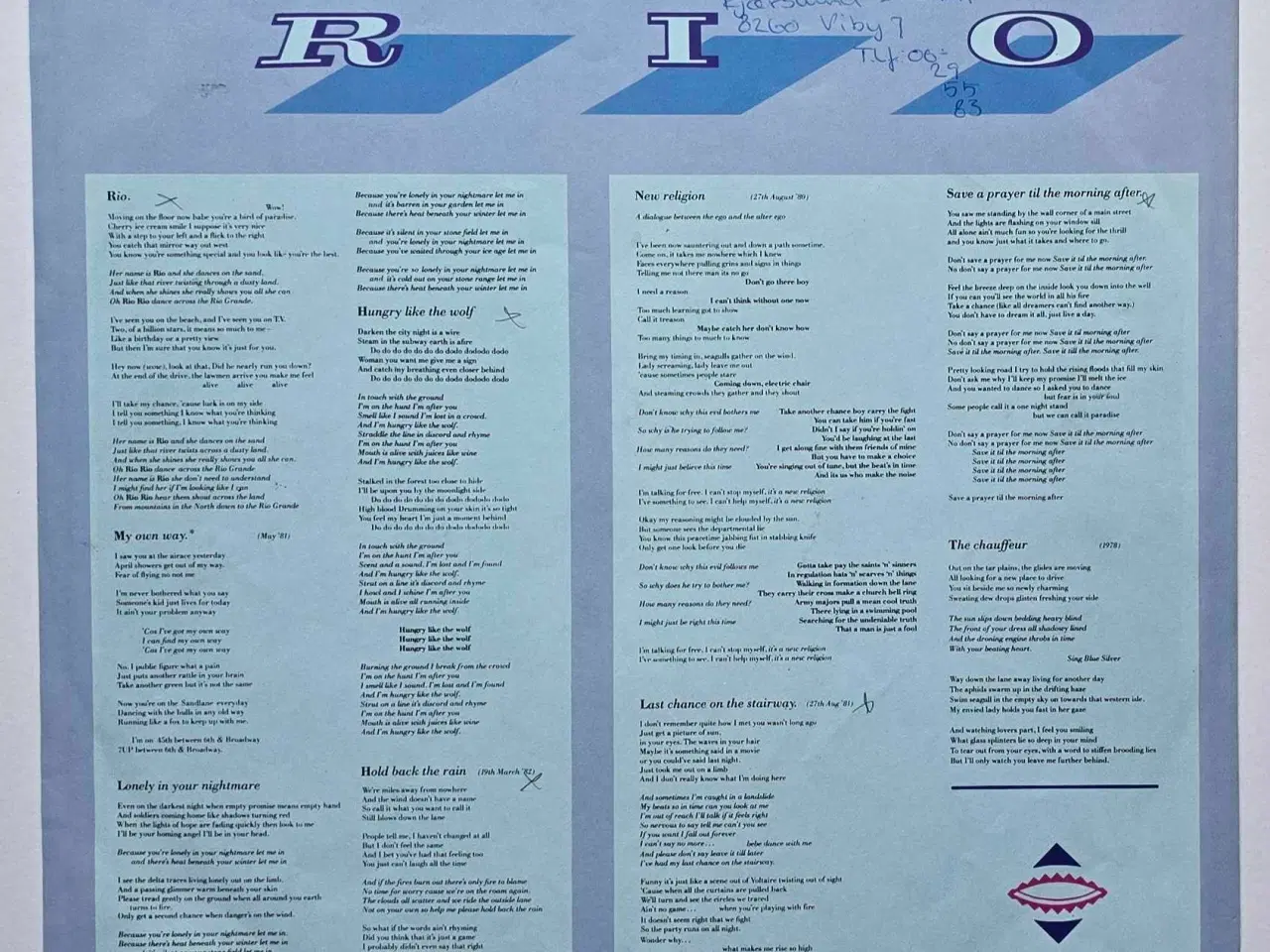 Billede 3 - DURAN DURAN, RIO