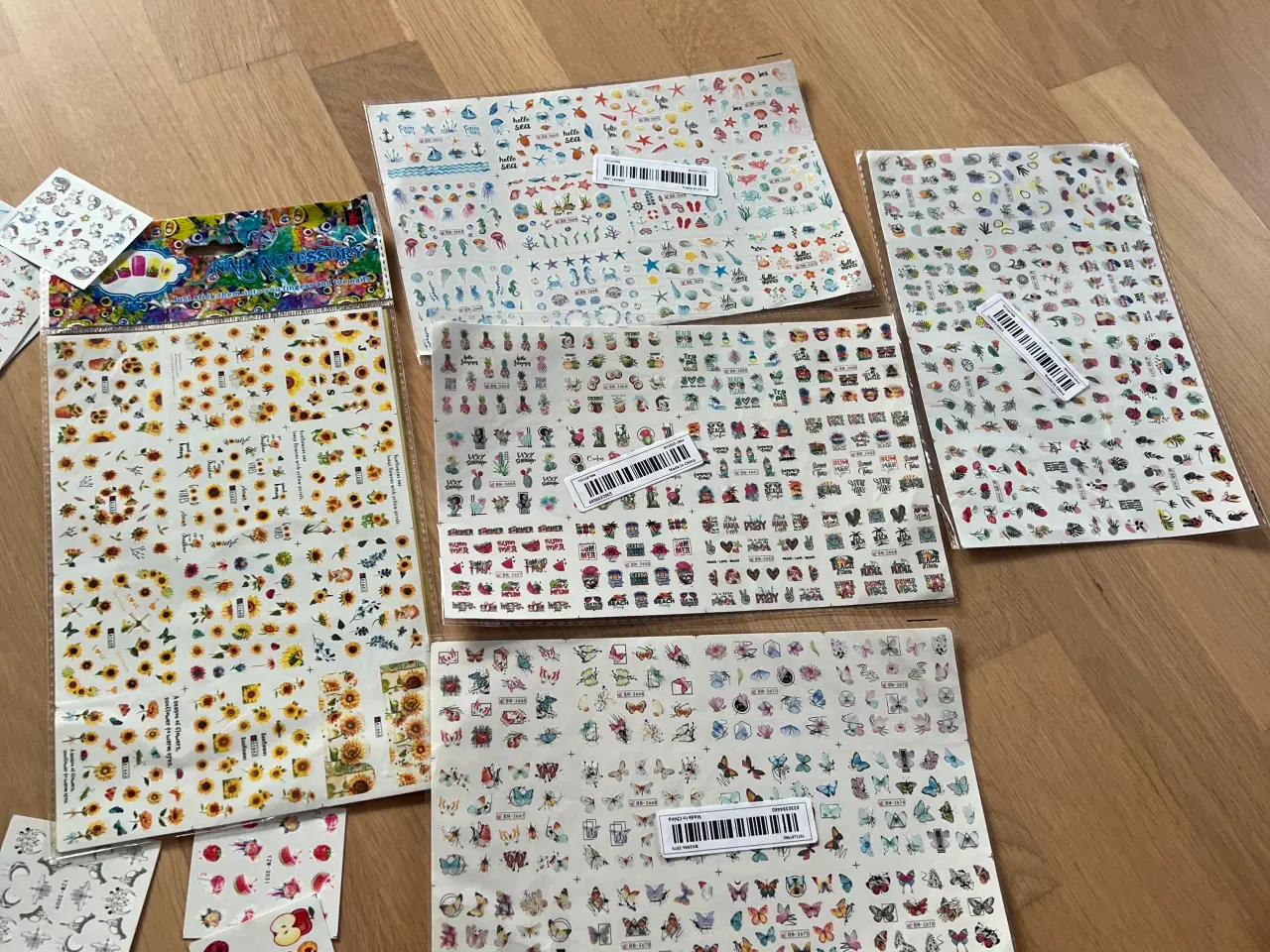 Billede 19 - Nyt og ubrugt negle kunst materiale