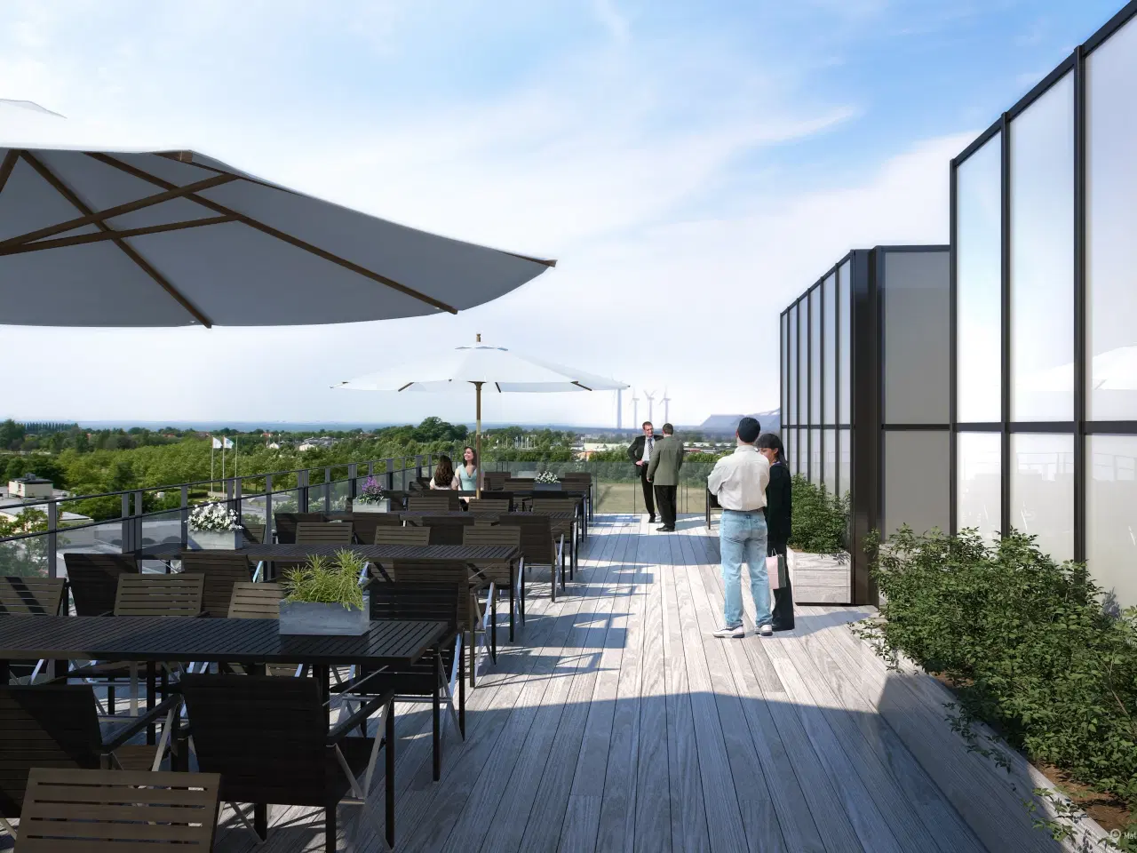Billede 3 - 11.300 m² kontor i kommende grønt byggeri