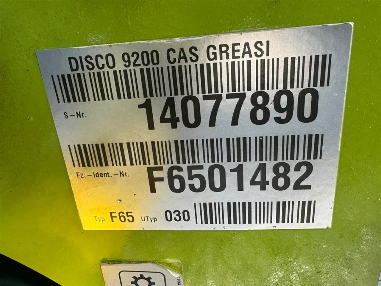 Billede 7 - CLAAS Disco 9200 ASW Med Disco 3600 FC