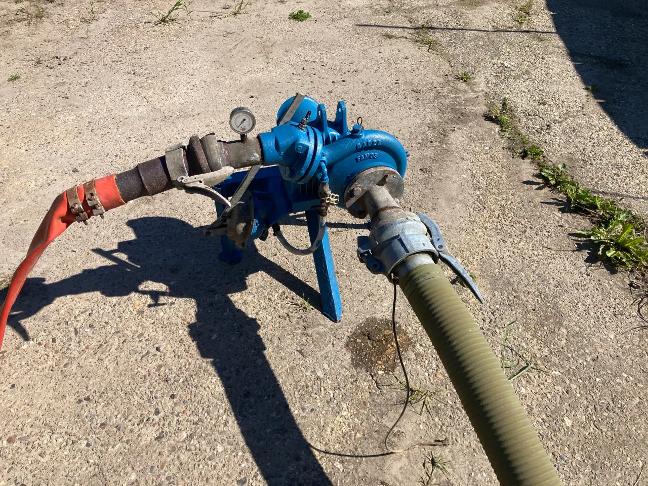 Billede 6 - Bauer/Famos markvandings pumpe til traktor