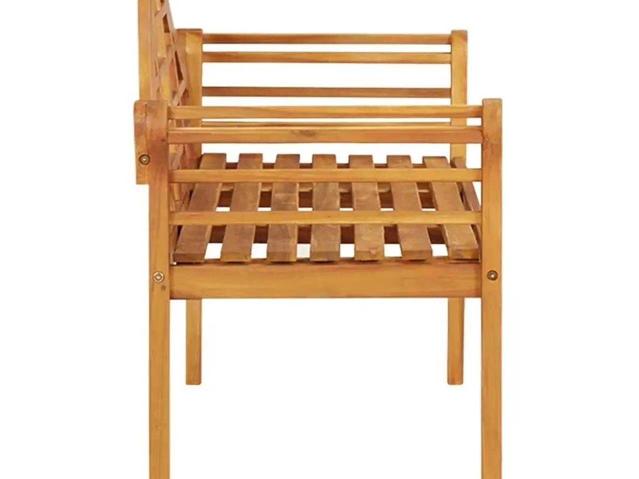 Billede 3 - Havebænk 125 cm massivt akacietræ