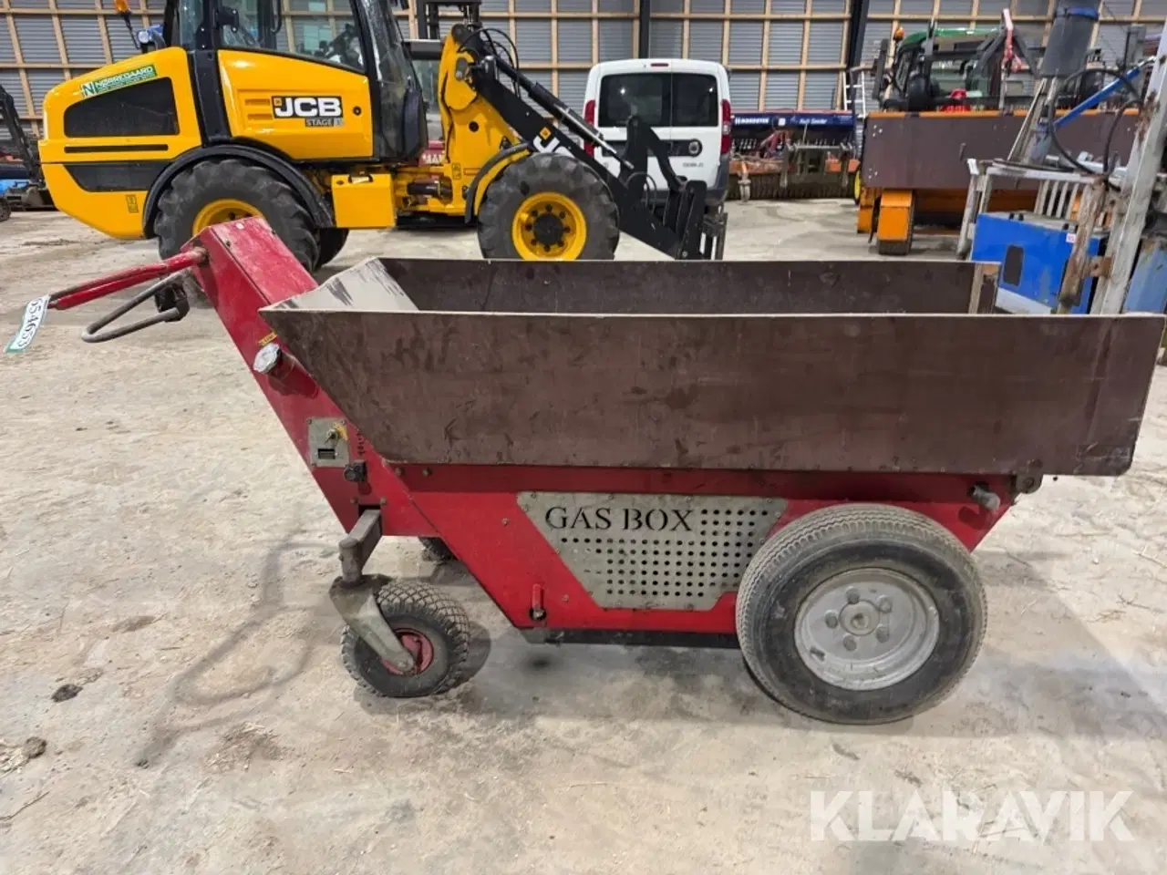 Billede 11 - Kirkegårdsvogn 2m Group Gas box