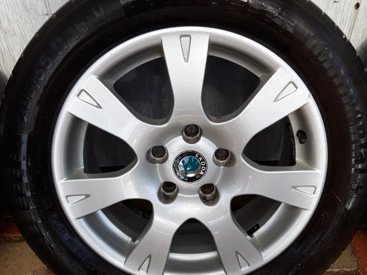 Billede 3 - Skoda Alufælge