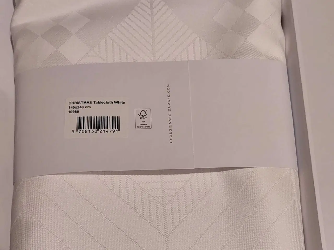 Billede 2 - Ny Georg Jensen Damask Juledug i original emballag